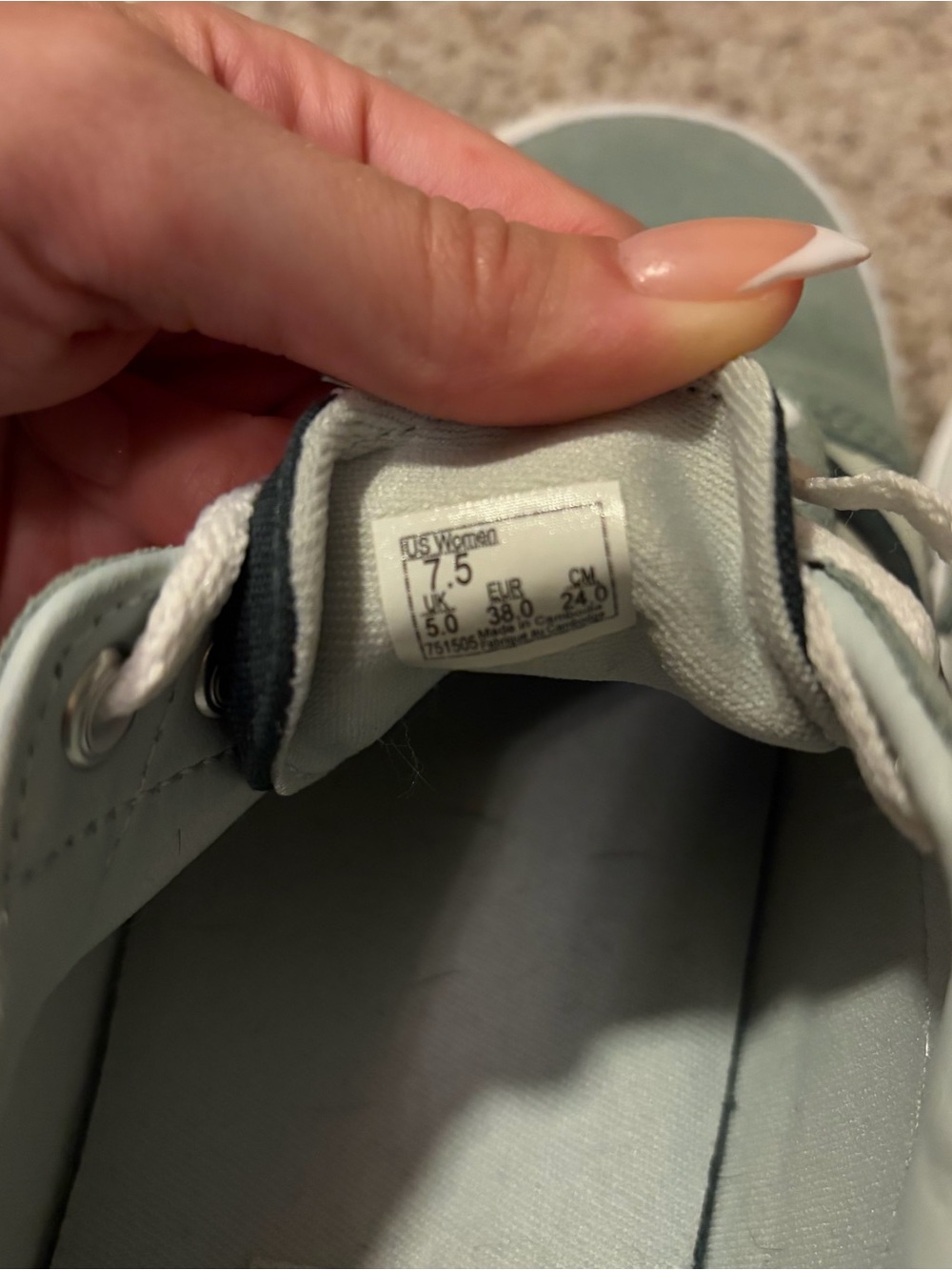 Vans Green Skate Sneakers - Picture 8 of 8
